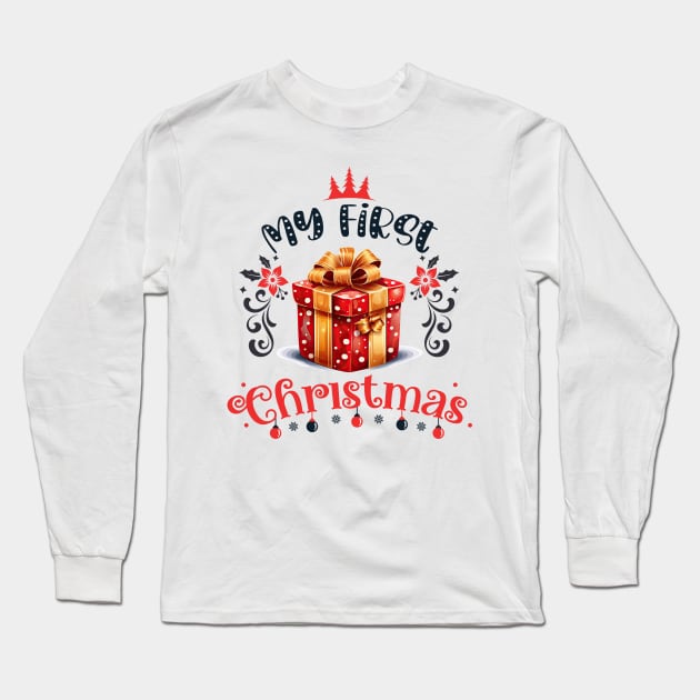 My first Christmas Long Sleeve T-Shirt by Mysooni